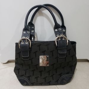 Tignanello small black purse